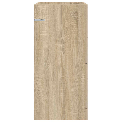 Badkamer Onder Wasbak Kast Sonoma Eiken 56 x 37,5 x 81 cm
