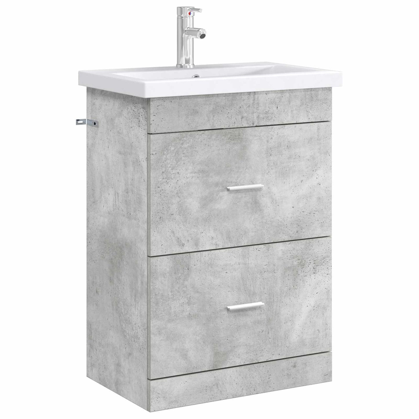 Badkamer Onder Wasbak Kast Betongrijs 56 x 37,5 x 81 cm