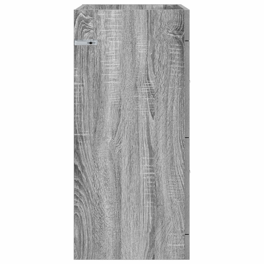 Badkamer Onder Wasbak Kast Grijs Sonoma 56 x 37,5 x 81 cm