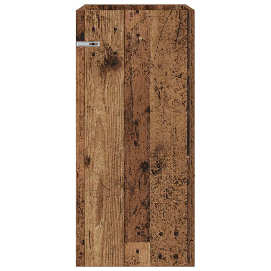 Badkamer Onder Wasbak Kast Oud hout 56 x 37,5 x 81 cm