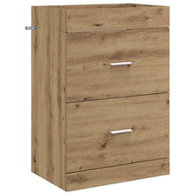 Badkamer Onder Wasbak Kast Artisanaal eiken 56 x 37,5 x 81 cm