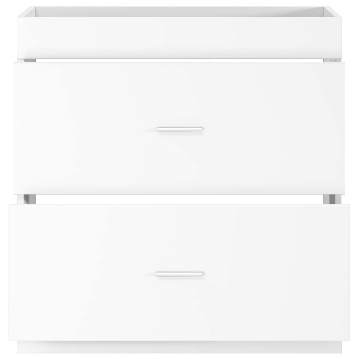 Badkamer Onder Wasbak Kast Wit 78,5 x 37,5 x 81 cm Bewerkt hout