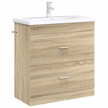 Badkamer Onder Wasbak Kast Sonoma Eiken 78,5 x 37,5 x 81 cm