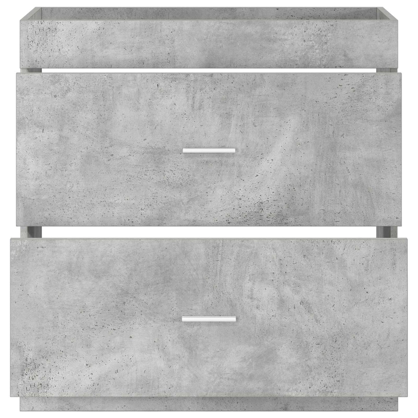Badkamer Onder Wasbak Kast Betongrijs 78,5 x 37,5 x 81 cm