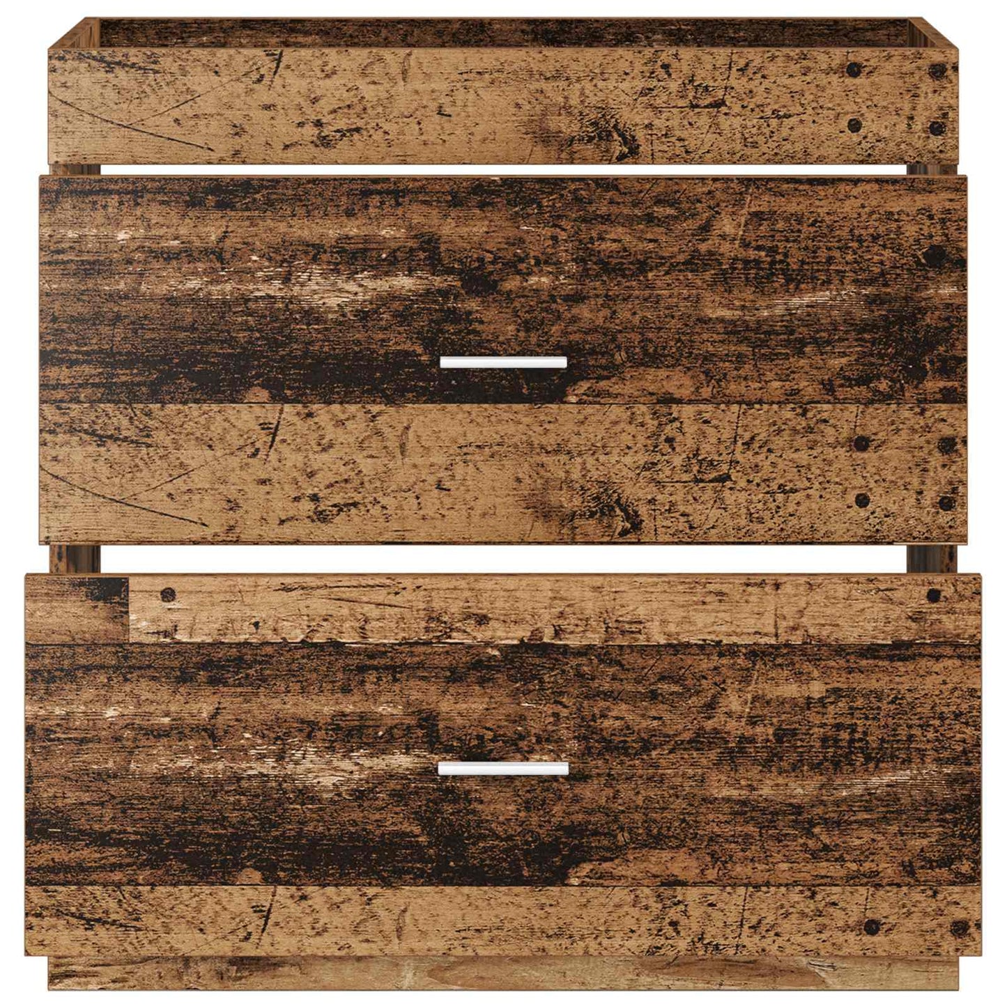 Badkamer Onder Wasbak Kast Oud hout 78,5 x 37,5 x 81 cm