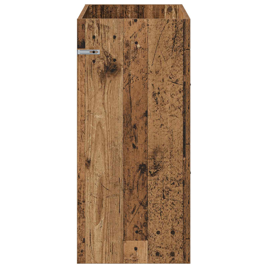 Badkamer Onder Wasbak Kast Oud hout 78,5 x 37,5 x 81 cm
