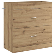 Badkamerkast onder wasbak 78,5x37,5x81 cm bewerkt hout