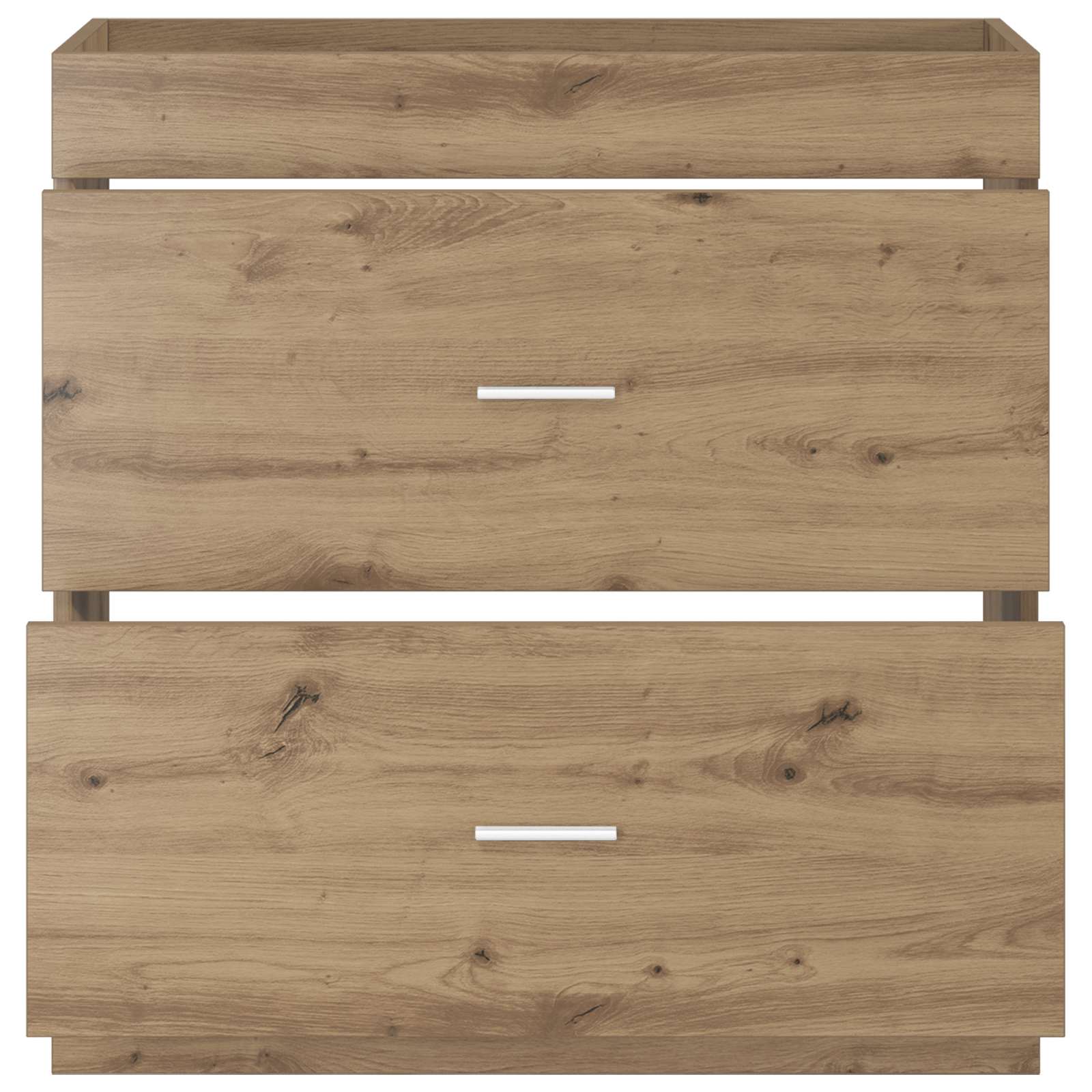 Badkamer Onder Wasbak Kast Artisanaal eiken 78,5 x 37,5 x 81 cm