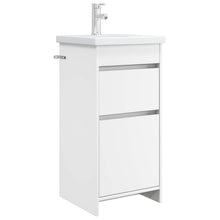 Badkamermeubel met Wasbak Wit 42 x 40 x 84,5 cm Bewerkt hout