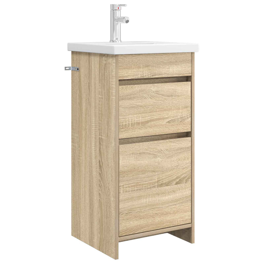 Badkamermeubel met Wasbak Sonoma Eiken 42 x 40 x 84,5 cm
