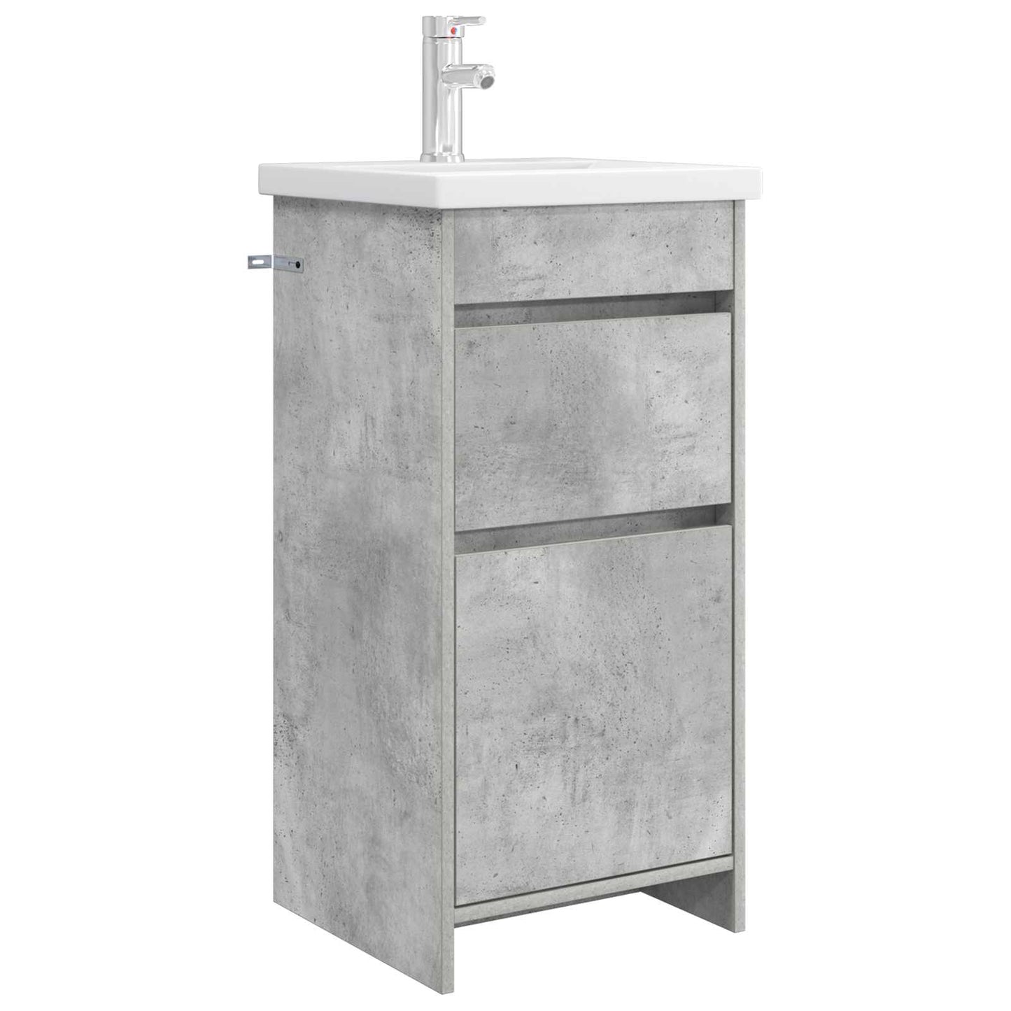 Badkamermeubel met Wasbak Betongrijs 42 x 40 x 84,5 cm
