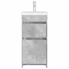 Badkamermeubel met Wasbak Betongrijs 42 x 40 x 84,5 cm