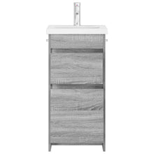 Badkamermeubel met Wasbak Grijs Sonoma 42 x 40 x 84,5 cm