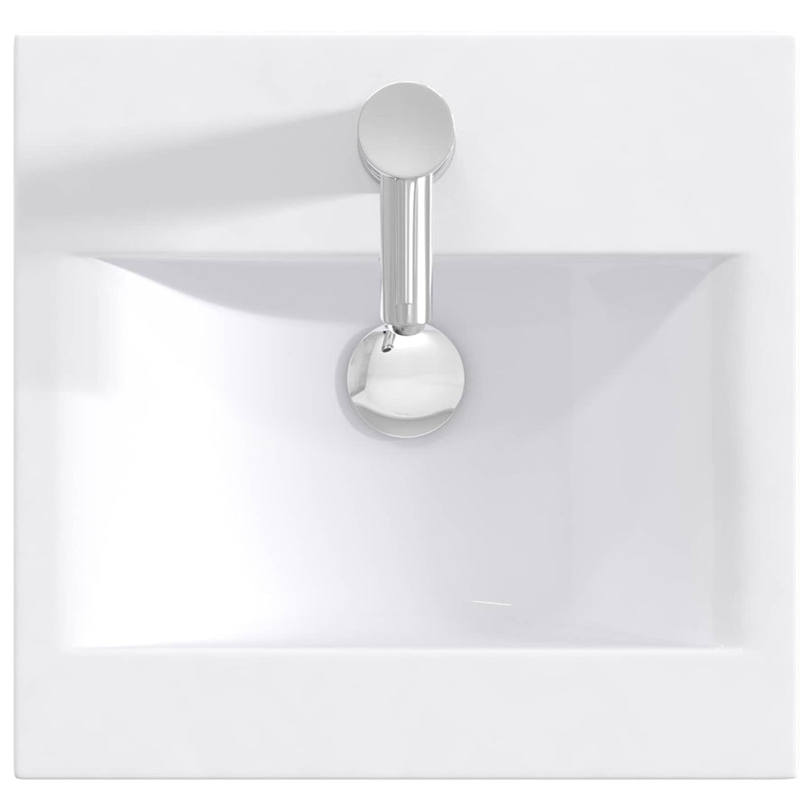 Badkamermeubel met Wasbak Oud hout 42 x 40 x 84,5 cm