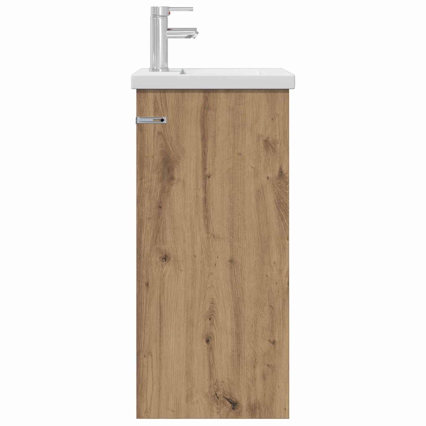 Badkamermeubel met Wasbak Artisanaal eiken 42 x 40 x 84,5 cm