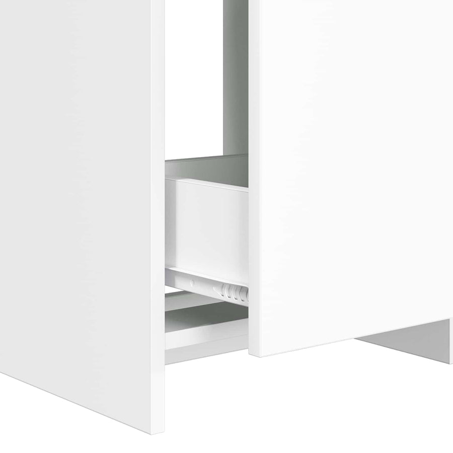 Badkamer Onder Wasbak Kast Wit 56 x 37,5 x 81 cm Bewerkt hout