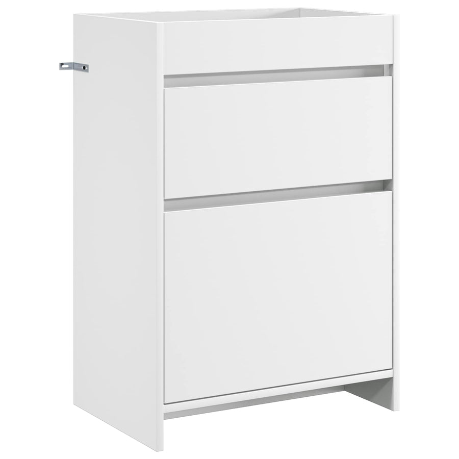Badkamer Onder Wasbak Kast Wit 56 x 37,5 x 81 cm Bewerkt hout