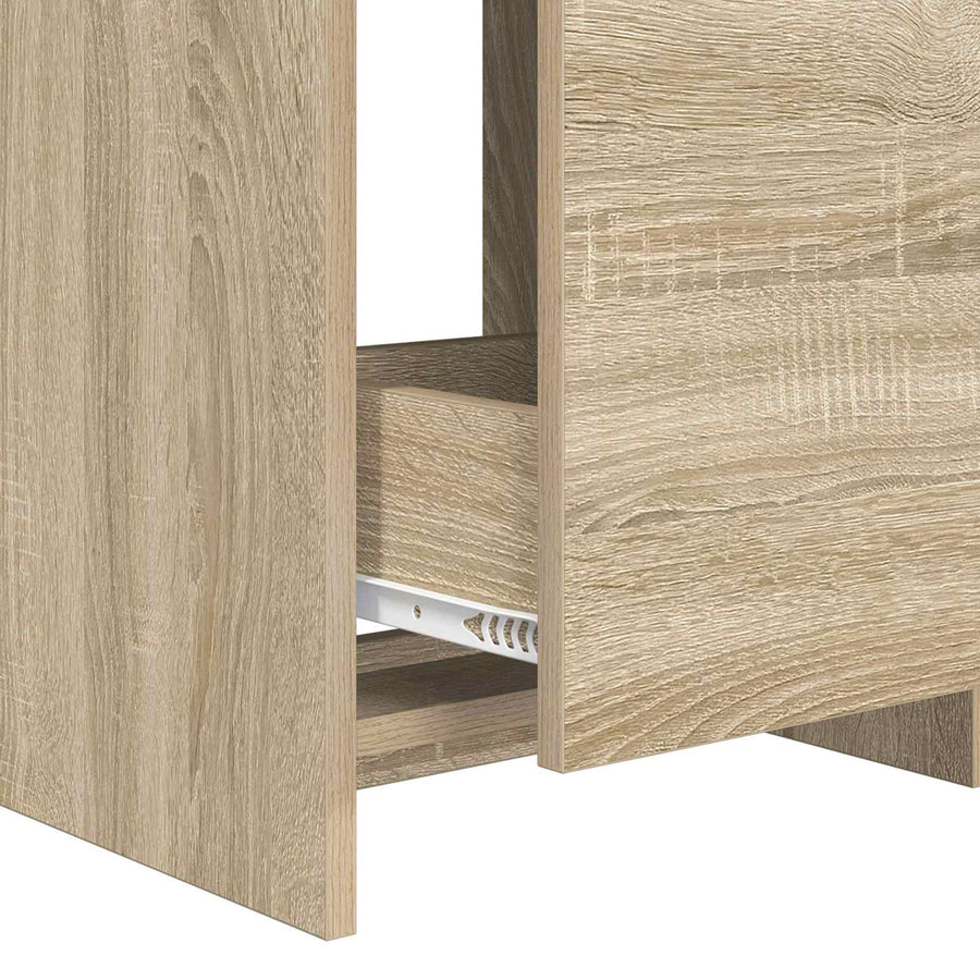 Badkamer Onder Wasbak Kast Sonoma Eiken 56 x 37,5 x 81 cm
