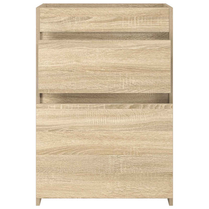 Badkamer Onder Wasbak Kast Sonoma Eiken 56 x 37,5 x 81 cm
