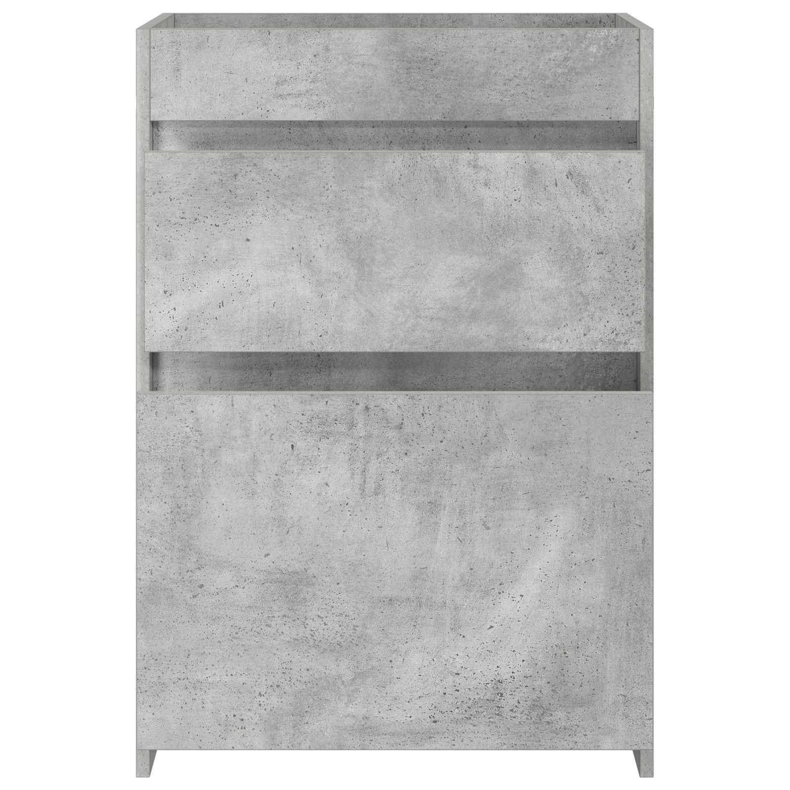 Badkamer Onder Wasbak Kast Betongrijs 56 x 37,5 x 81 cm