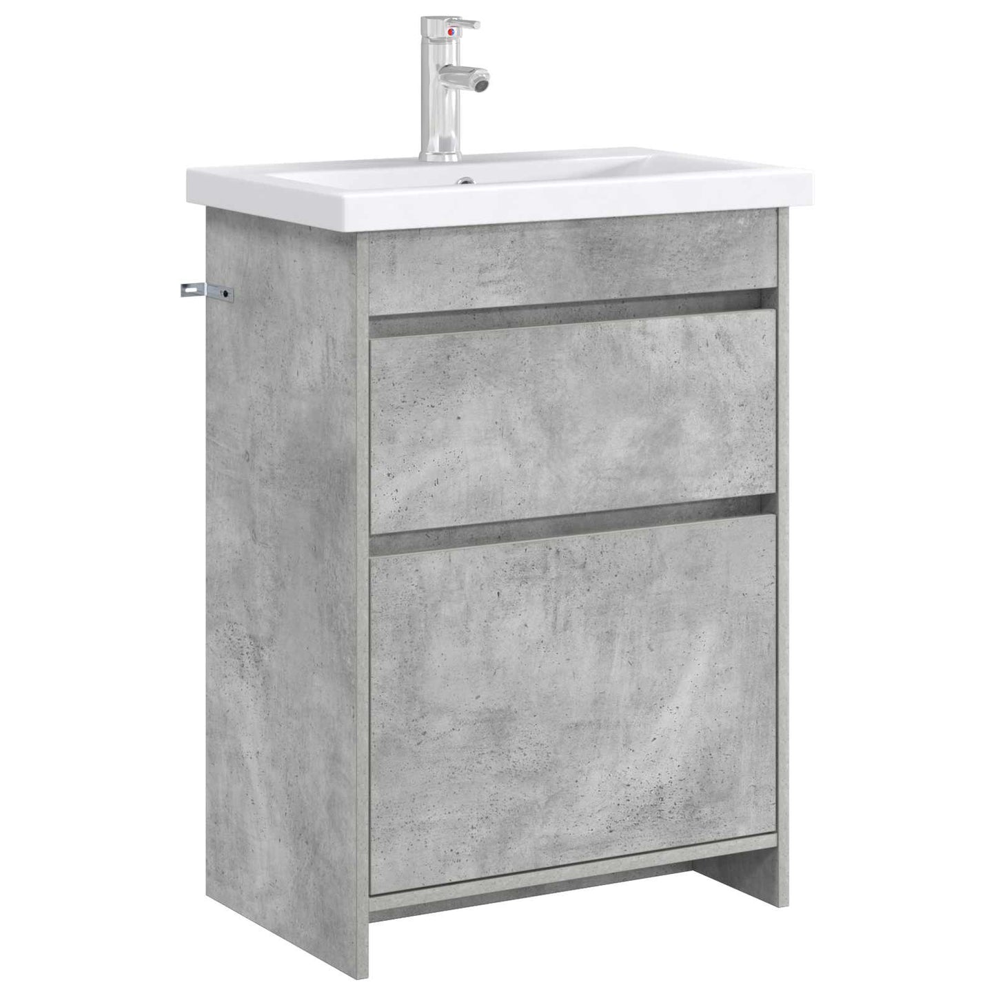 Badkamer Onder Wasbak Kast Betongrijs 56 x 37,5 x 81 cm