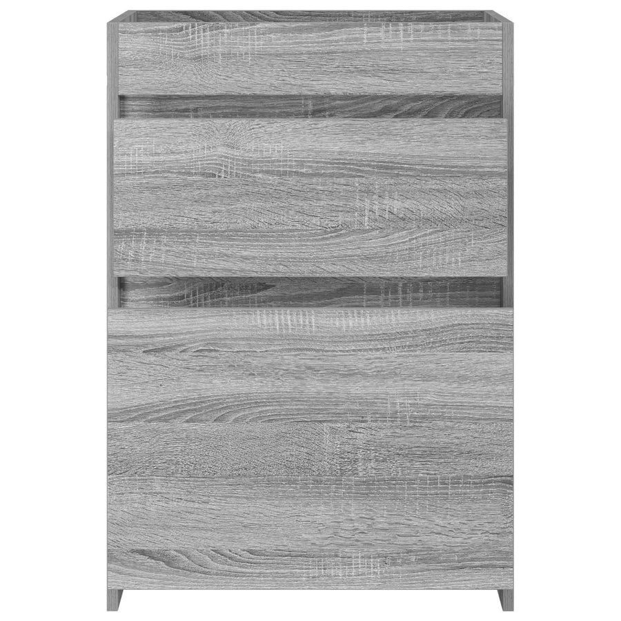 Badkamer Onder Wasbak Kast Grijs Sonoma 56 x 37,5 x 81 cm