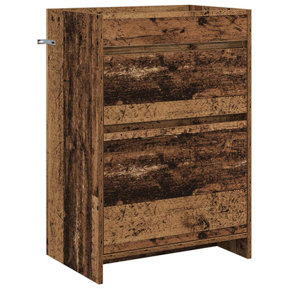 Badkamer Onder Wasbak Kast Oud hout 56 x 37,5 x 81 cm