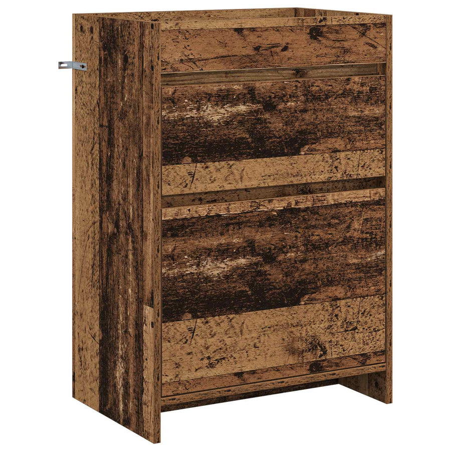 Badkamer Onder Wasbak Kast Oud hout 56 x 37,5 x 81 cm