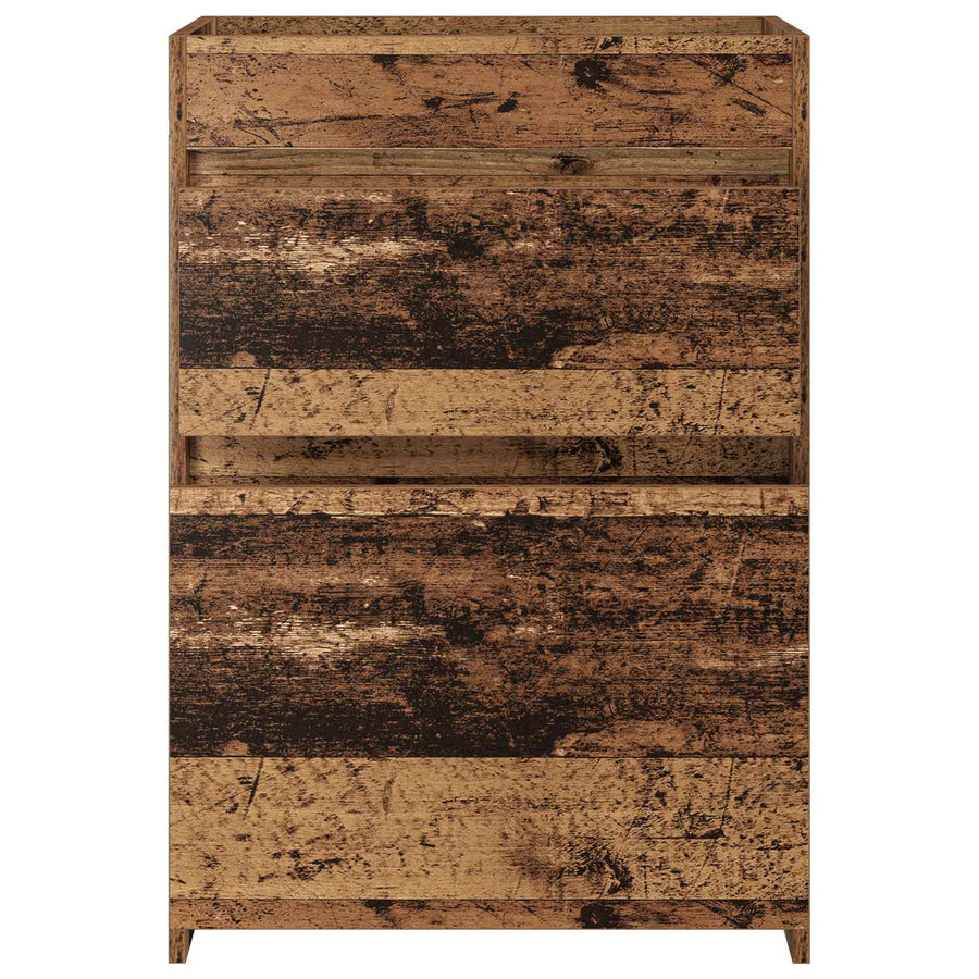 Badkamer Onder Wasbak Kast Oud hout 56 x 37,5 x 81 cm