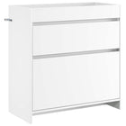 Bathroom Under Sink Cabinet White 78.5 x 37.5 x 81 cm Engineered wood
