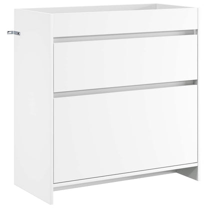 Badkamer Onder Wasbak Kast Wit 78,5 x 37,5 x 81 cm Bewerkt hout