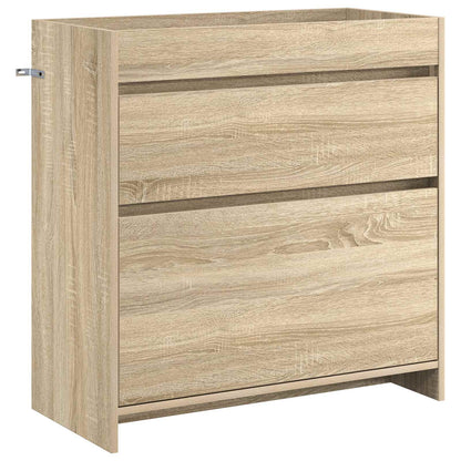 Badkamer Onder Wasbak Kast Sonoma Eiken 78,5 x 37,5 x 81 cm