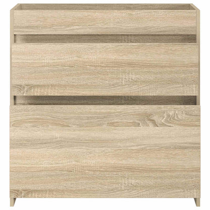 Badkamer Onder Wasbak Kast Sonoma Eiken 78,5 x 37,5 x 81 cm