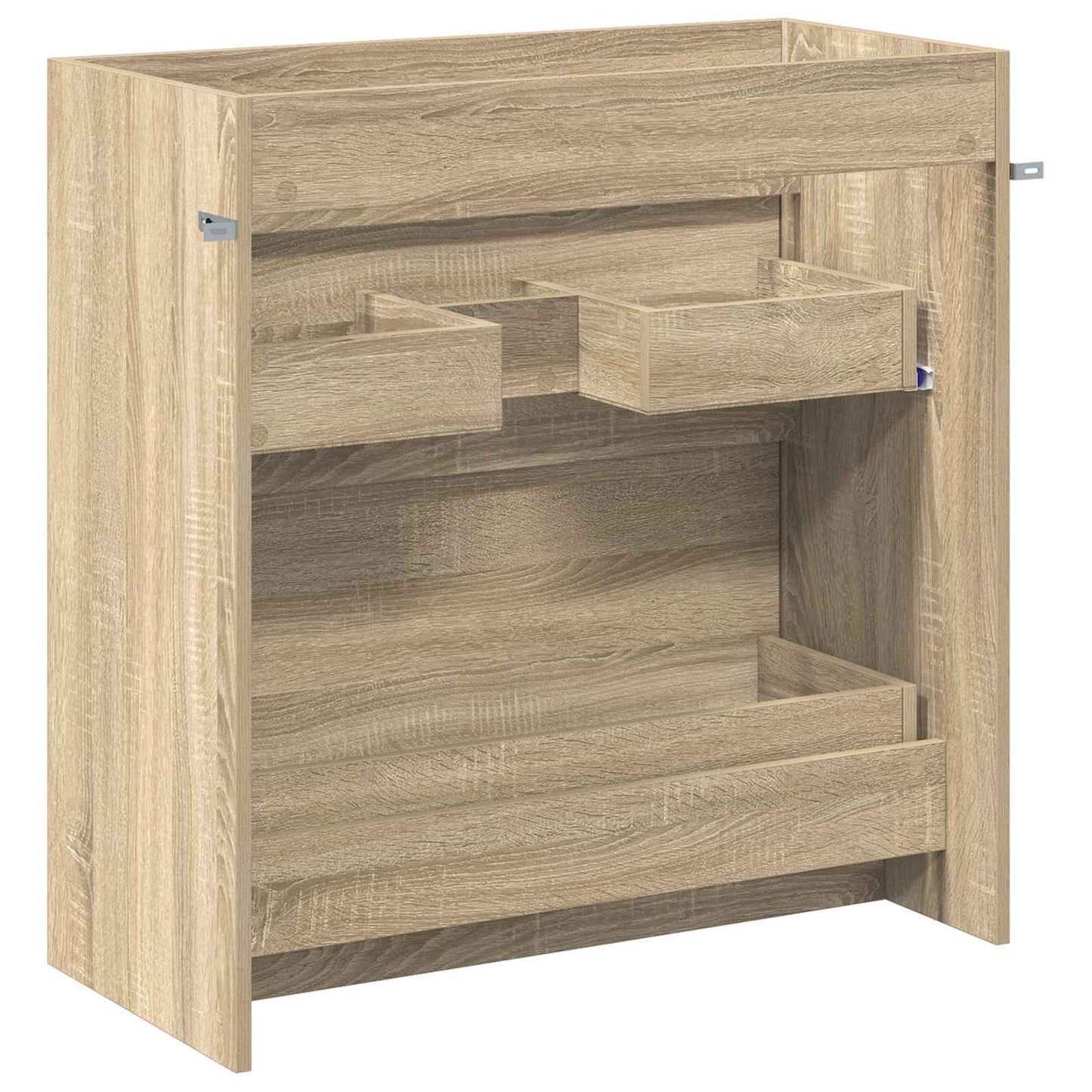 Badkamer Onder Wasbak Kast Sonoma Eiken 78,5 x 37,5 x 81 cm