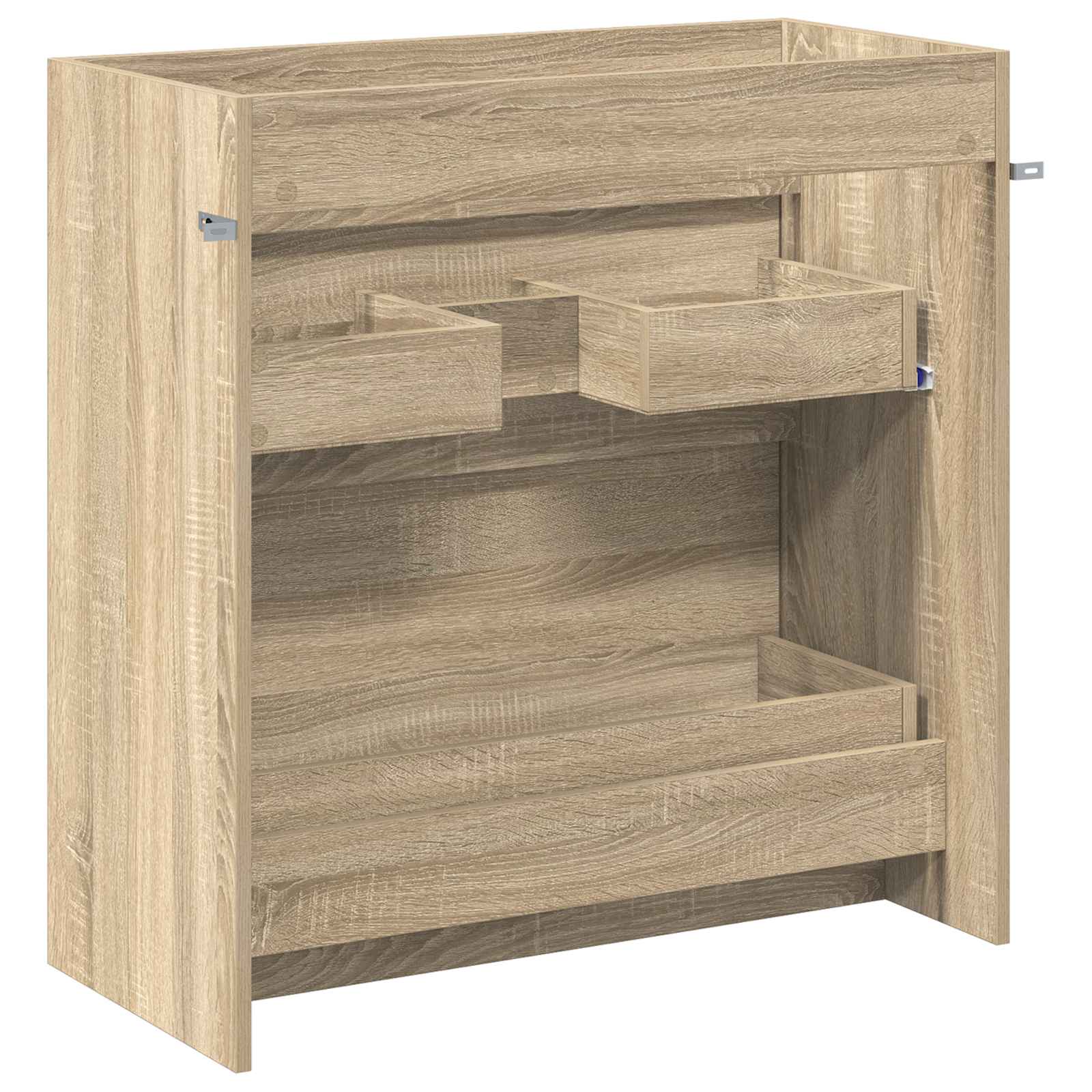 Badkamer Onder Wasbak Kast Sonoma Eiken 78,5 x 37,5 x 81 cm