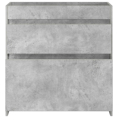Badkamer Onder Wasbak Kast Betongrijs 78,5 x 37,5 x 81 cm
