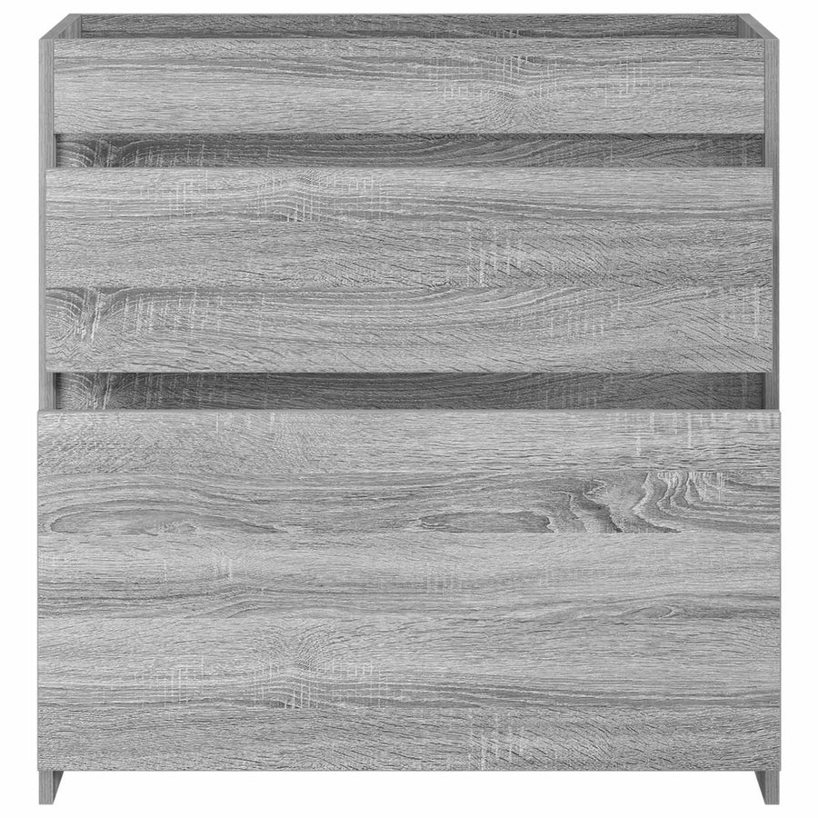 Badkamer Onder Wasbak Kast Grijs Sonoma 78,5 x 37,5 x 81 cm
