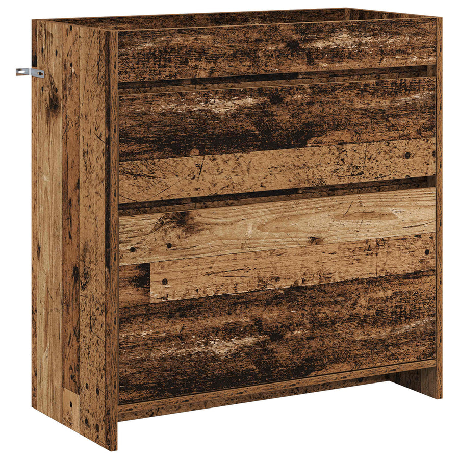 Badkamer Onder Wasbak Kast Oud hout 78,5 x 37,5 x 81 cm