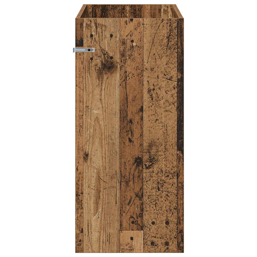Badkamer Onder Wasbak Kast Oud hout 78,5 x 37,5 x 81 cm