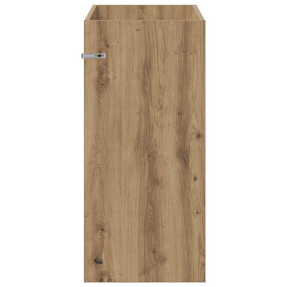 Badkamer Onder Wasbak Kast Artisanaal eiken 78,5 x 37,5 x 81 cm