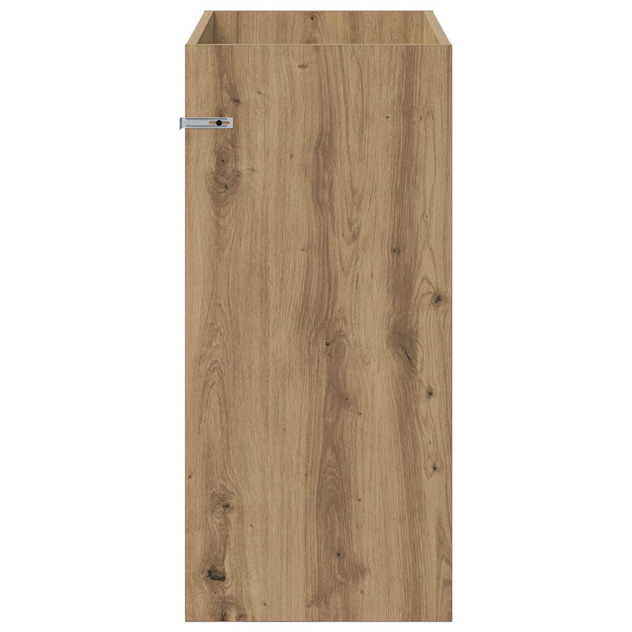 Badkamer Onder Wasbak Kast Artisanaal eiken 78,5 x 37,5 x 81 cm