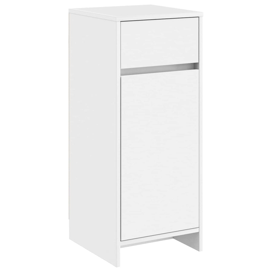 Badkamerkast Wit 35 x 36,5 x 85 cm Bewerkt hout