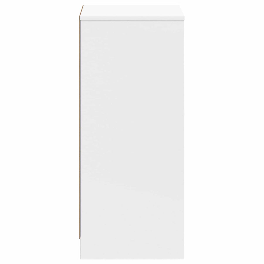 Badkamerkast Wit 35 x 36,5 x 85 cm Bewerkt hout