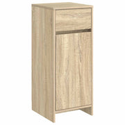 Badkamerkast 35x36,5x85 cm sonoma eiken bewerkt hout