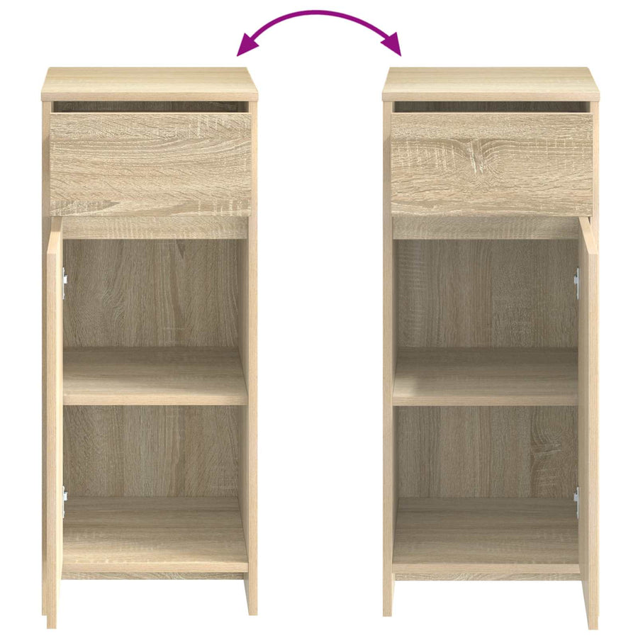 Badkamerkast Sonoma Eiken 35 x 36,5 x 85 cm Bewerkt hout