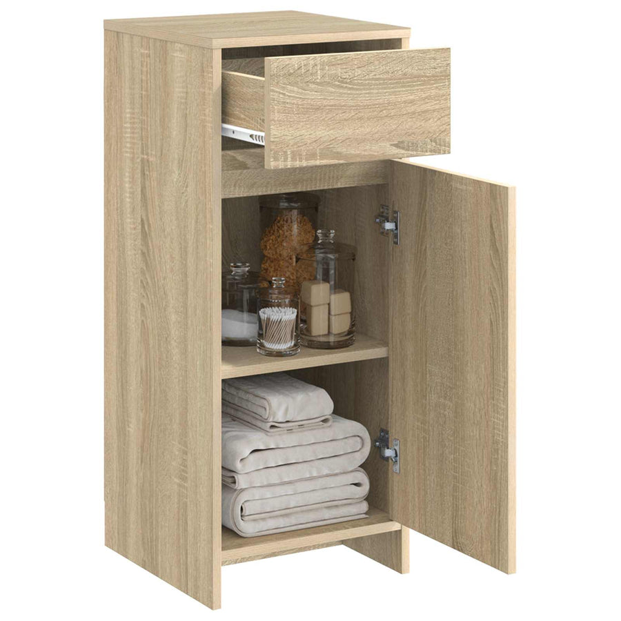 Badkamerkast Sonoma Eiken 35 x 36,5 x 85 cm Bewerkt hout