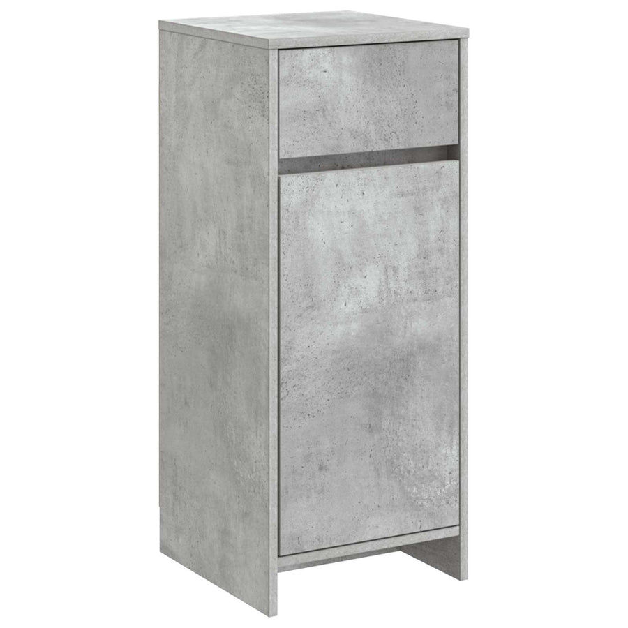 Badkamerkast Betongrijs 35 x 36,5 x 85 cm Bewerkt hout