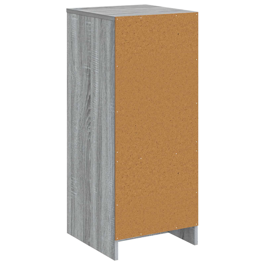 Badkamerkast Grijs Sonoma 35 x 36,5 x 85 cm Bewerkt hout