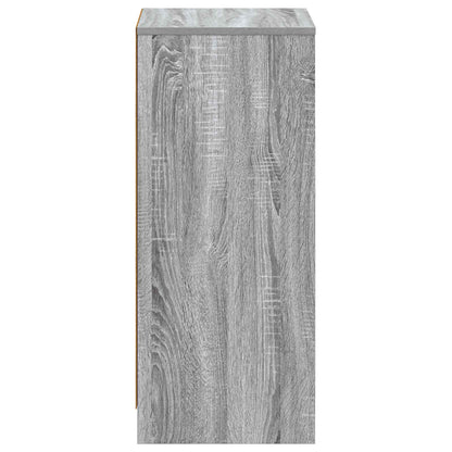 Badkamerkast Grijs Sonoma 35 x 36,5 x 85 cm Bewerkt hout