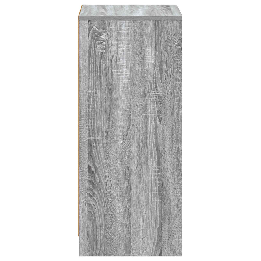 Badkamerkast Grijs Sonoma 35 x 36,5 x 85 cm Bewerkt hout